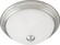 Essentials - 584x Two Light Flush Mount in Satin Nickel (16|5841MRSN)