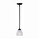Stefan One Light Mini Pendant in Black (16|92061FTBK)