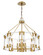 Prima Vista Eight Lights Chandelier in Aged Antique Brass (29|N7358-790)