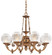 Metropolitan Eight Light Chandelier in Antique Classic Brass (29|N801908)