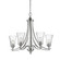 Natalie Five Light Chandelier in Satin Nickel (59|1465-SN)