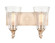 Natalie Two Light Vanity in Modern Gold (59|1492-MG)