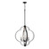 Six Light Pendant in Matte Black/Brushed Nickel (59|3476-MB/BN)