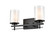 Huderson Two Light Wall Sconce in Matte Black (59|5502-MB)