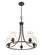 Ashford Five Light Chandelier in Rubbed Bronze (59|9725-RBZ)