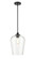 Ashford One Light Mini Pendant in Matte Black (59|9741-MB)