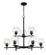 Camrin Nine Light Chandelier in Coal (7|2179-66A)