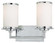 Glass Note Two Light Bath in Chrome (7|3722-77-PL)