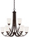 Overland Park Nine Light Chandelier in Vintage Bronze (7|4969-284)