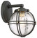 Rond One Light Outdoor Wall Mount in Coal W/Honey Gold Highlight (7|71231-661)