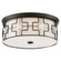 LED Flush Mount in Dark Gray W/Polished Nickel (7|846-105-L)