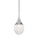 Bella One Light Pendant in Polished Nickel (428|H114701A-PN)