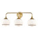 Reese Three Light Bath and Vanity in Aged Brass (428|H281303-AGB)