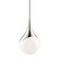 Ariana One Light Pendant in Polished Nickel (428|H375701L-PN)