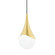 Ariana One Light Pendant in Aged Brass (428|H375701S-AGB)