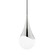 Ariana One Light Pendant in Polished Nickel (428|H375701S-PN)
