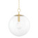 Juliana One Light Pendant in Aged Brass (428|H609701L-AGB)