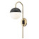 Renee One Light Wall Sconce in Aged Brass/Black (428|HL249101-AGB/BK)