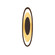 Valor LED Wall Sconce in Bronze & Gold Leaf (281|WS-44122-BZ/GL)