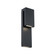 Double Down LED Outdoor Wall Sconce in Black (281|WS-W13718-BK)