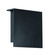 Square LED Outdoor Wall Sconce in Black (281|WS-W38610-BK)