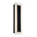 Shadow LED Outdoor Wall Sconce in Black (281|WS-W46824-BK)