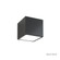 Bloc LED Outdoor Wall Sconce in Black (281|WS-W9202-BK)