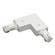 Track Syst & Comp-1 Cir L Connector, 1 Circuit Track, in Silver (167|NT-313S)