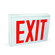 Exit LED Exit Sign in White (167|NX-550-LEDU/R)
