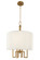 Maya Four Light Chandelier in Polished Nickel (185|9677-AG-WS)