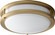 Oracle LED Ceiling Mount in Aged Brass (440|3-618-40)