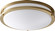 Oracle LED Ceiling Mount in Aged Brass (440|3-619-40)