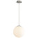 Luna LED Pendant in Polished Nickel (440|3-673-20)