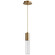 Spirit LED Pendant in Aged Brass Aged Brass (440|3-69-40)