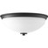 Replay Two Light Flush Mount in Black (54|P3423-31)