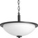 Replay Two Light Semi-Flush Mount in Black (54|P3424-31)