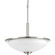 Replay Three Light inverted pendant in Brushed Nickel (54|P3450-09)