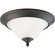 Trinity Two Light Flush Mount in Antique Bronze (54|P3476-20)