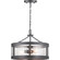 Gresham Three Light Semi-Flush Convertible in Graphite (54|P350119-143)