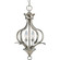 Trinity Two Light Foyer Pendant in Brushed Nickel (54|P3806-09)