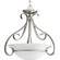 Torino Three Light Foyer Pendant in Brushed Nickel (54|P3843-09)