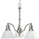 Madison Three Light Chandelier in Brushed Nickel (54|P4280-09)