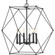 Spatial Six Light Pendant in Black (54|P500084-031)