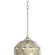 Point Dume-Yerba One Light Pendant in Silver Ridge (54|P500201-134)