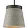 Terrazzo One Light Pendant in Graphite (54|P500313-143)