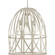 Chastain Three Light Pendant in Bleached Oak (Painted) (54|P500344-185)