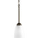 Gather One Light Mini Pendant in Antique Bronze (54|P5113-20)