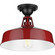 Cedar Springs One Light Semi Flush Mount in Red (54|P550070-039)