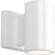 3In Cylinders LED Wall Lantern in White (54|P563000-030-30K)