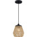 Romain One Light Mini Pendant in Earth Black (10|RMI1509EK)